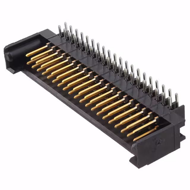 102802-8 TE Connectivity AMP Connectors  Headers Male Pins